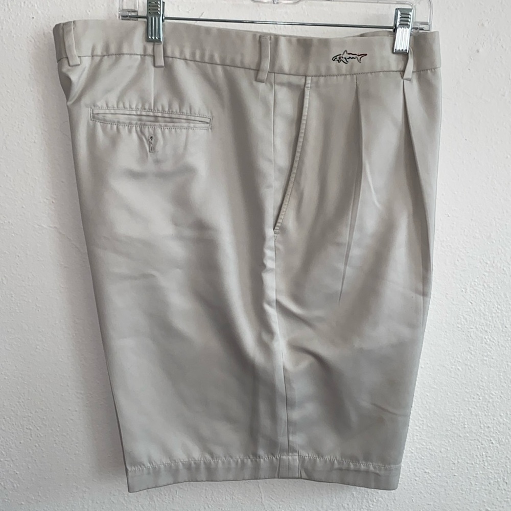 Greg Norman Pleated Golf Shorts